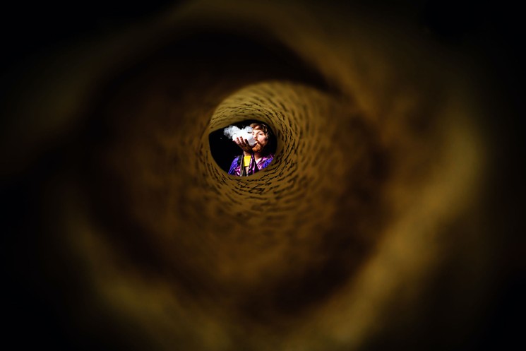 A mysterious peephole from Gnome Away From Home. - MARTHA WIRTH PHOTOGRAPHY