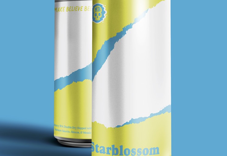 A mockup of the new cans from Make Believe. - MAKE BELIEVE BEER