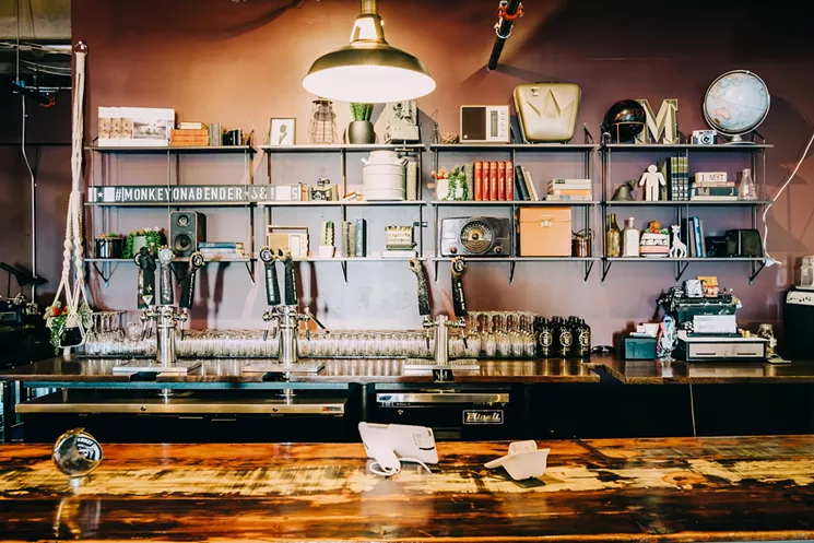 The Infinite Monkey Theorem's bar is still open for a glass — or bottle — of wine. - COURTESY OF THE INFINITE MONKEY THEOREM