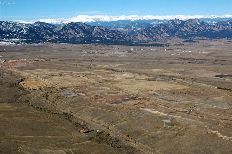 The Rocky Flats Nuclear Weapons Plant after the cleanup. - DENVER PUBLIC LIBRARY