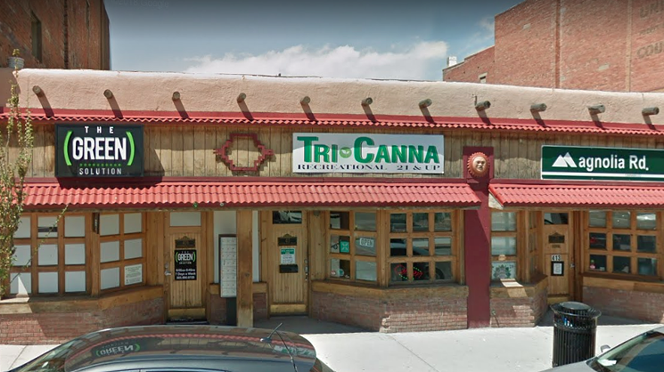Trinidad is home to 25 marijuana stores despite having a population of under 9,000. - GOOGLE MAPS SCREENSHOT