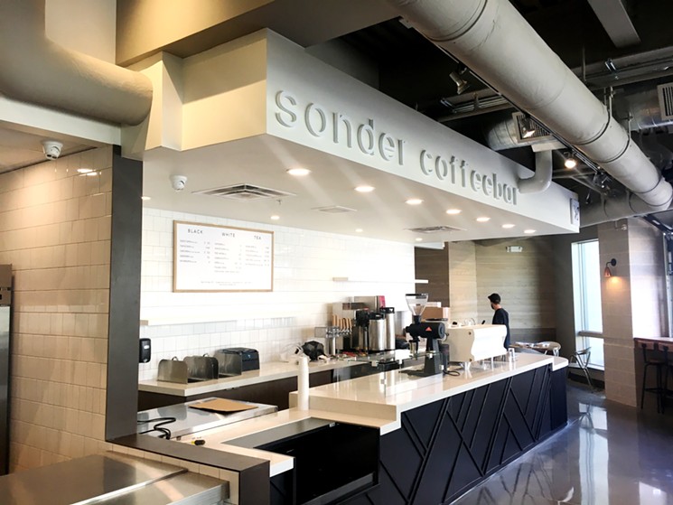 Sonder Coffee roasts its own beans at its original location in east Denver. - MARK ANTONATION