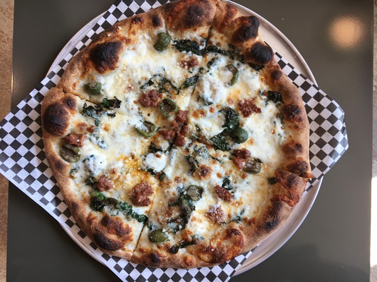 The Steverino pizza from New Yorkese. - MARK ANTONATION