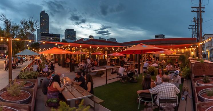 Remember the good old days when patios were crowded? We don't, either, but Ace is at least providing live music for social distancers. - ACE EAT SERVE