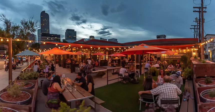 Remember the good old days when patios were crowded? We don't, either, but Ace is at least providing live music for social distancers. - ACE EAT SERVE