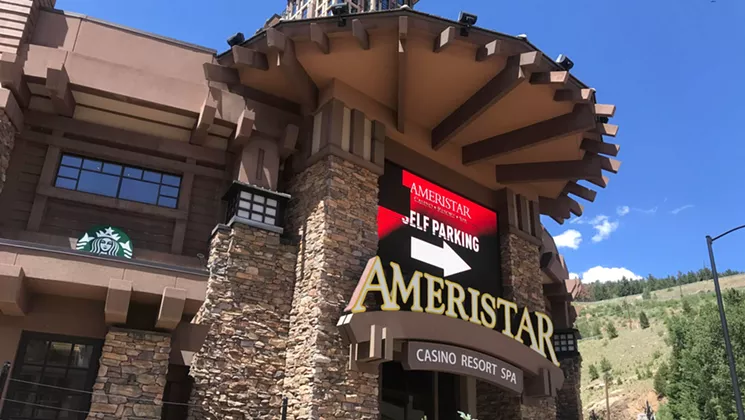The Ameristar is a massive casino and resort that's risen high above all other buildings in Black Hawk. - PHOTO BY MICHAEL ROBERTS