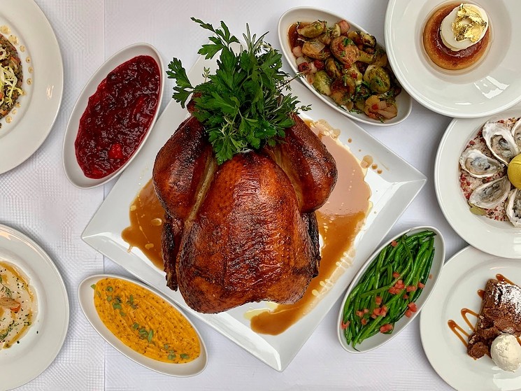 Le Bilboquet has a French-inspired Turkey Day spread. - COURTESY OF LE BILBOQUET