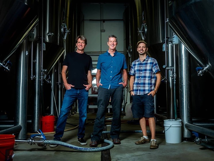 The founders of Upslope Brewing. - UPSLOPE BREWING