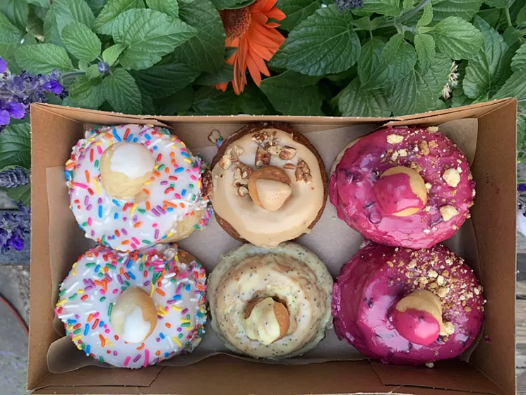 The new storefront will serve rotating options of traditionally and uniquely flavored donuts. - COURTESY OF PANDEMIC DONUTS