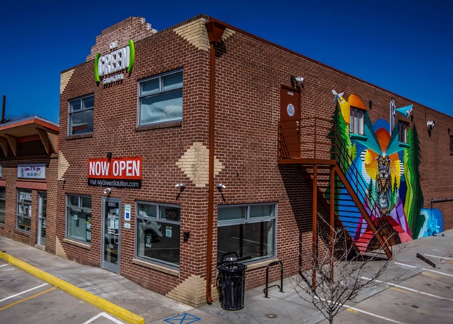 The Green Solution, one of Colorado's largest dispensary chains, announced that it was going to be purchased by a publicly traded company in 2019. - COURTESY OF THE GREEN SOLUTION