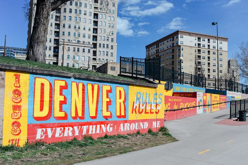 A mural by Nigel Penhale near 11th Avenue. - KENZIE BRUCE