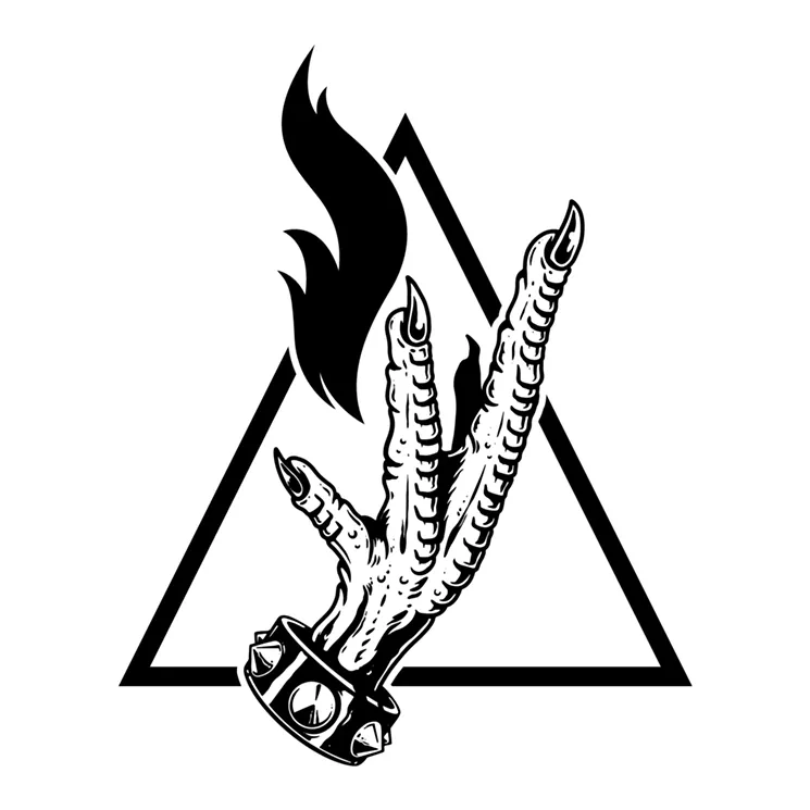 This is what happens when chicken and metal-themed beers collide. - COURTESY OF TRVE BREWING AND MUSIC CITY HOT CHICKEN