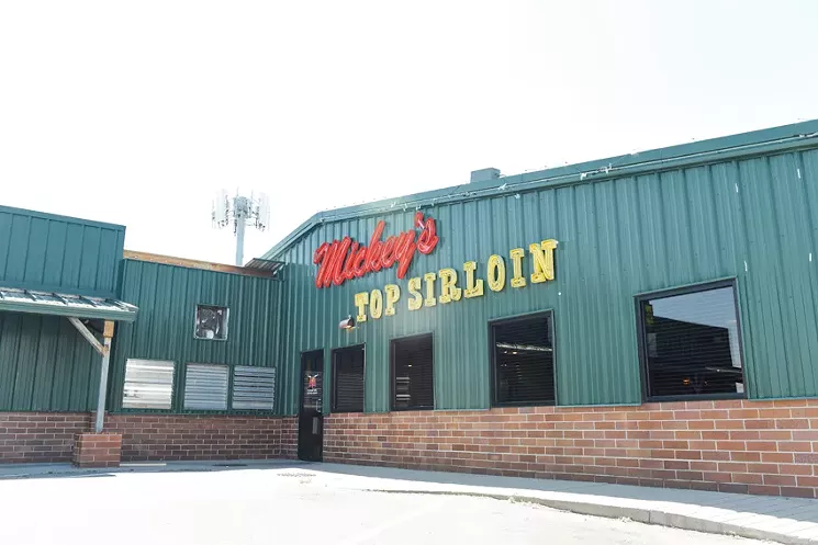 Mickey's Top Sirloin has been serving up steaks for more than half a century on this spot. - KENZIE BRUCE