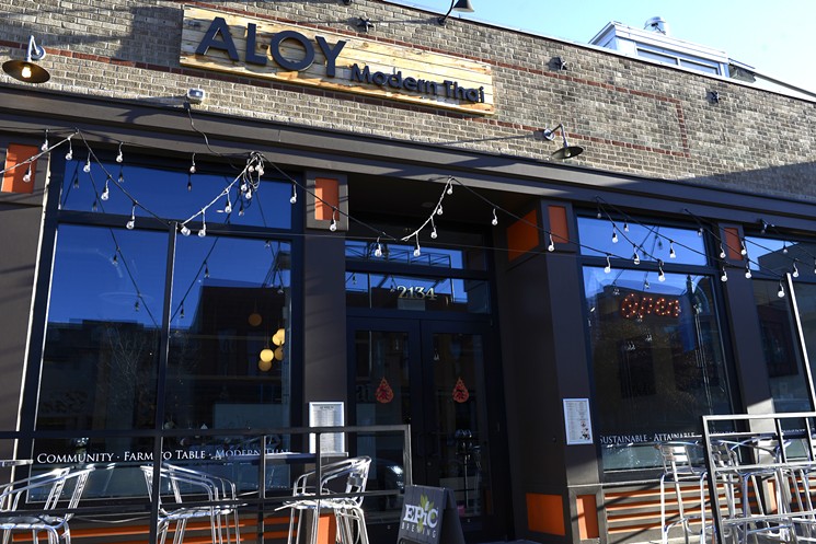 Aloy is a great choice for a pre-game meal. - SCOTT LENTZ