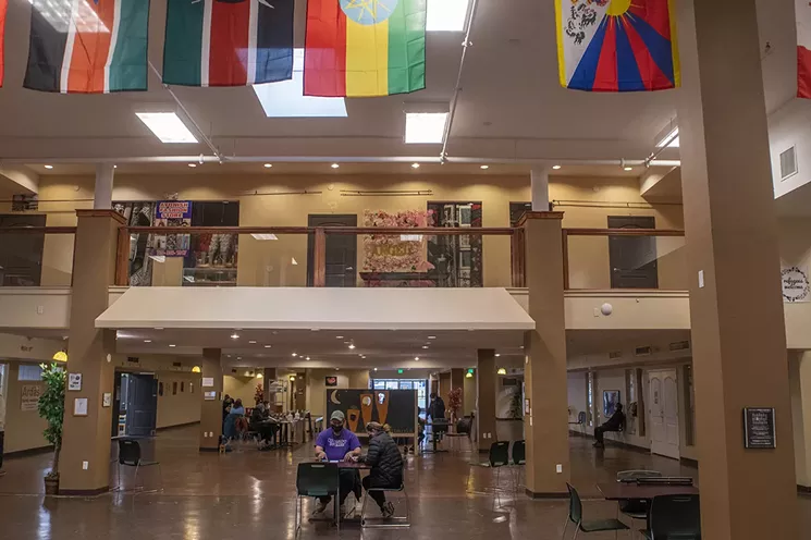 Mango House has continued to cater to the community through the pandemic, including offering vaccines. - EVAN SEMÓN
