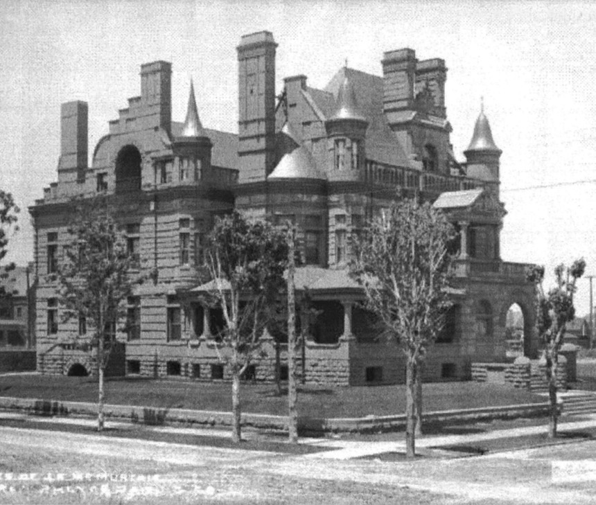 John Good Mansion at the northwest corner of 10th Avenue and Pennsylvania Street. - BILL GOOD