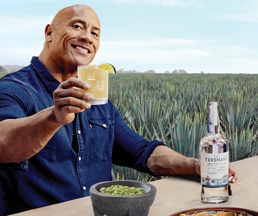 Dwayne "The Rock" Johnson is buying you an order of guacamole when you drink his tequila. - TEREMANA TEQUILA