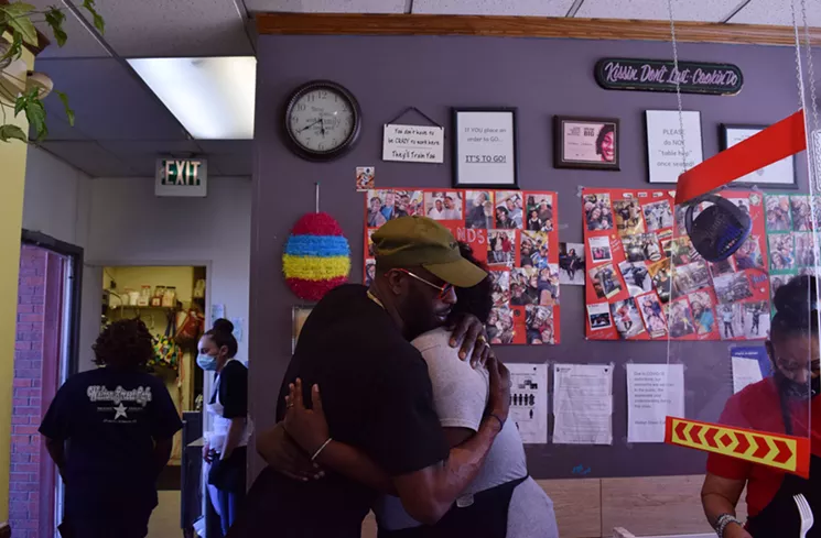 Fathim and Fathima Dickerson are twins, and two of the five co-owners of the Welton Street Cafe. - CLAIRE DUNCOMBE