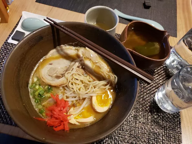 The noodles are the star at Ramen Star. - GIL ASAKAWA