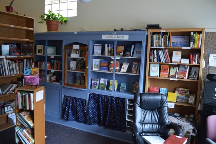 The interior of the Park Hill Community Bookstore. - PARK HILL COMMUNITY BOOKSTORE