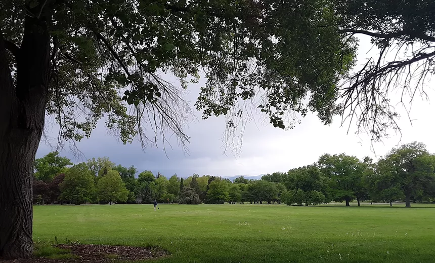 Rain Cycle allows listeners to meander through Cheesman Park accompanied by a choral piece that evokes the sound of rain. - CLAIRE DUNCOMBE