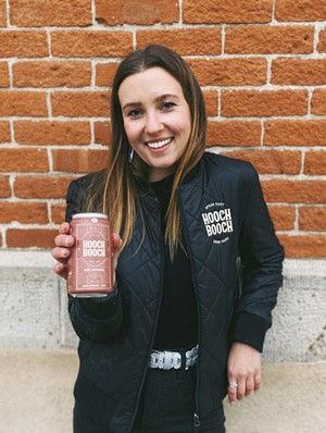 Founder Anna Zesbaugh started the company after losing her job because of the pandemic. - HOOCH BOOCH