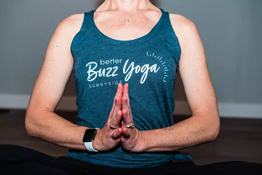 Better Buzz Yoga in Sunnyside creates classes around a commitment to working toward greater equity. - MEG O'NEIL