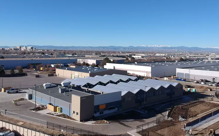 Bud Fox's building was created specifically for marijuana production and hospitality, according to co-owner Mark Prescott. - COURTESY OF BUD FOX ENTERPRISES
