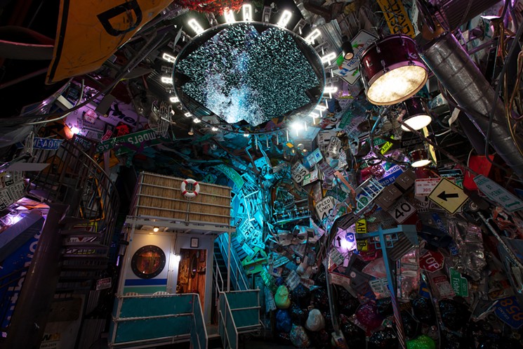 Inside Meow Wolf's Convergence Station. - KATE RUSSELL
