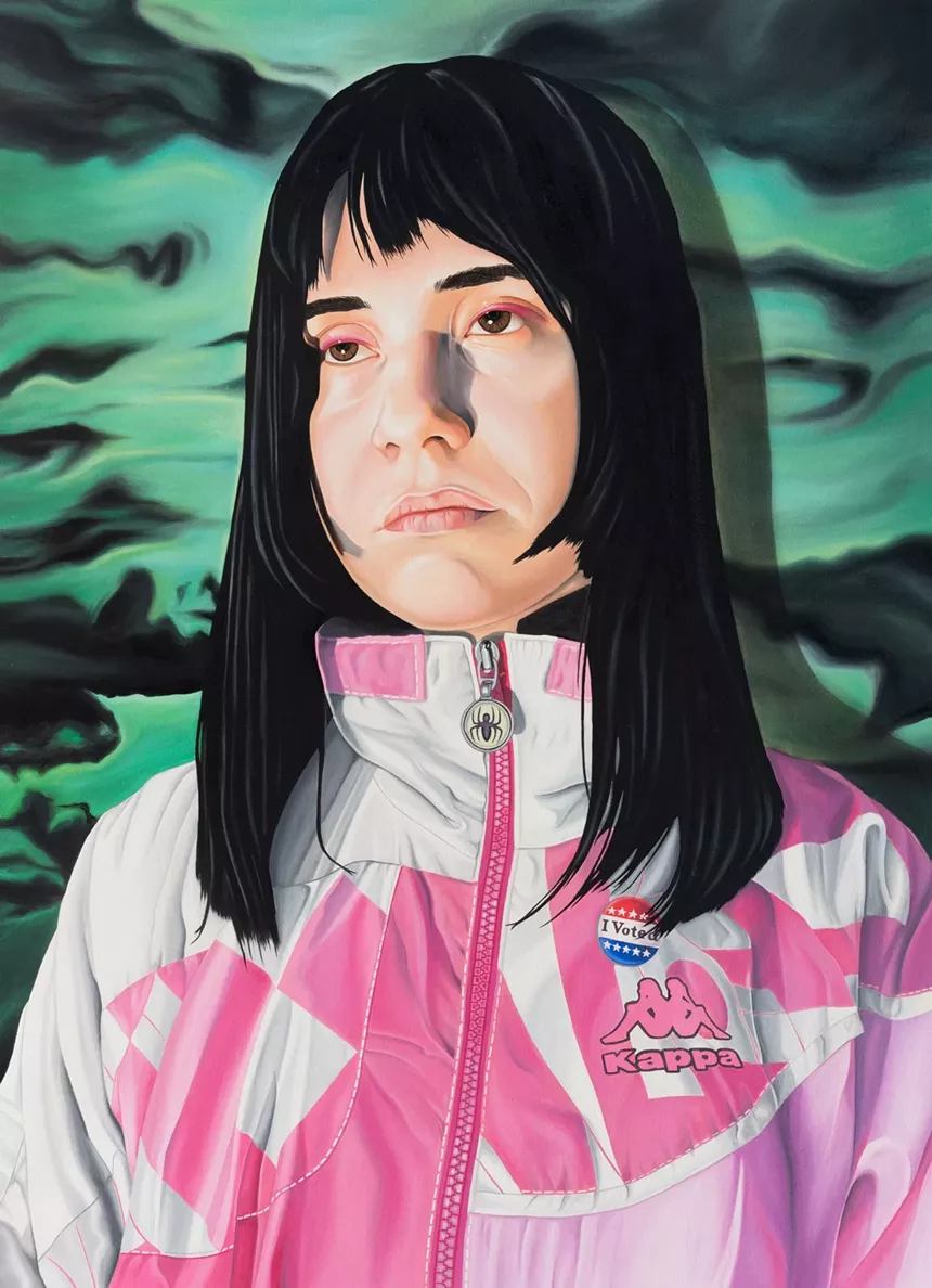 Ramiro Smith Estrada, “My dream is to become hopeless,” 2020, oil on canvas. At Understudy through August 29. - RAMIRO SMITH ESTRADA