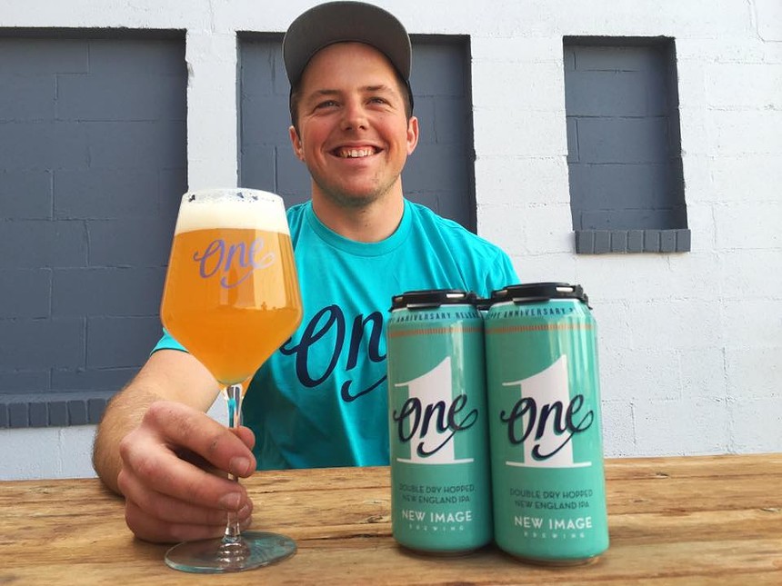 New Image's Brandon Capps wants to pay employees a livable wage. - NEW IMAGE BREWING