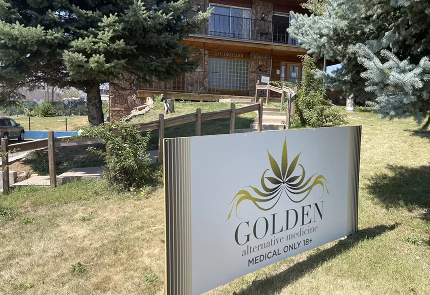 Golden's lone medical marijuana dispensary may stay that way. - COURTESY OF GOLDEN ALTERNATIVE MEDICINE