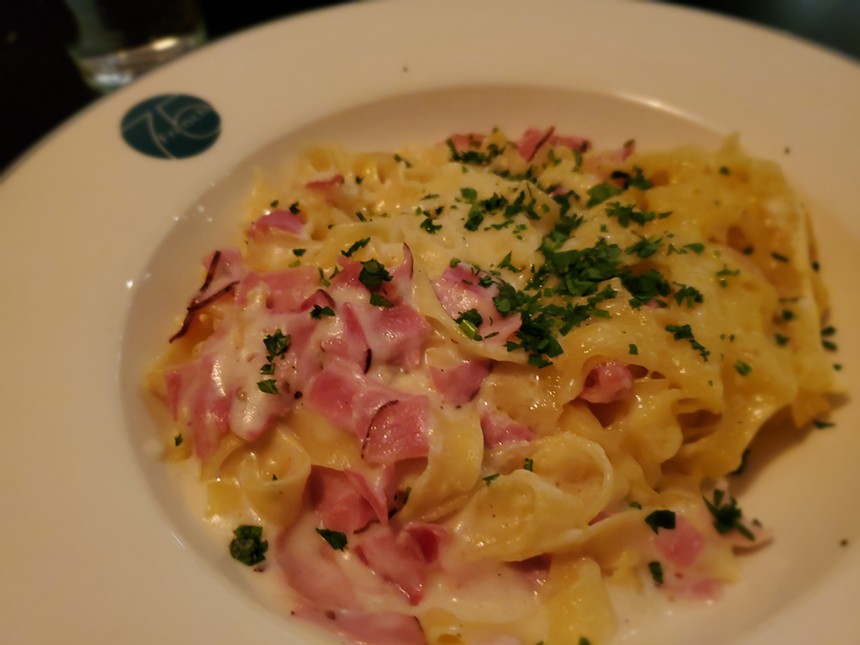 Frankie's Tagliatelle is basically mac and cheese for adults. - MOLLY MARTIN