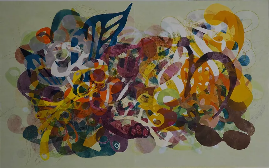 The Denver Botanic Gardens hosts a deep look into the practice of printmaker Taiko Chandler. - COURTESY OF TAIKO CHANDLER