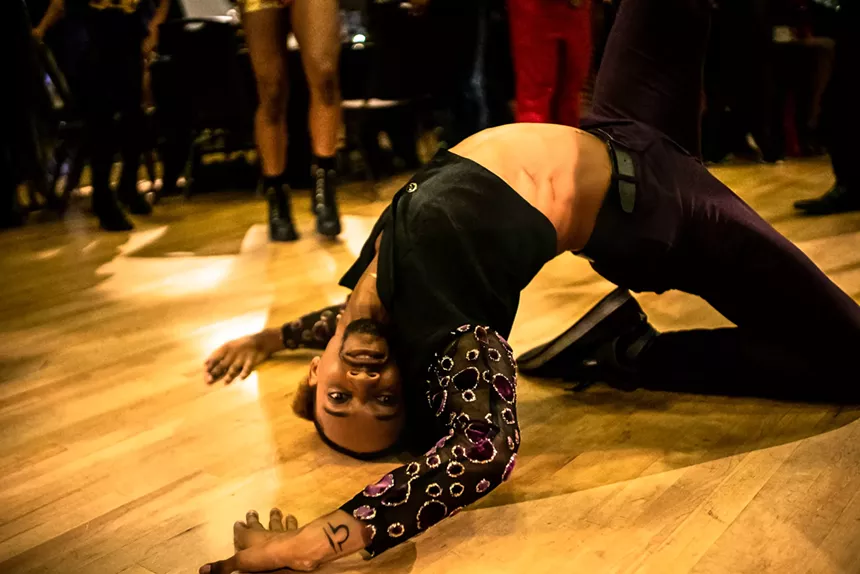 A performer at the Black Fantasy Ball hosted by Black Pride Colorado. - EBONI BONEÉ COLEMAN FROM EB PIXS