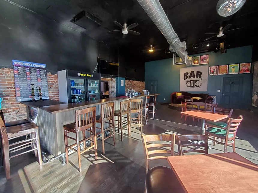 The "new-school" side of Bar 404 will get an expanded stage for live music and other events. - MOLLY MARTIN