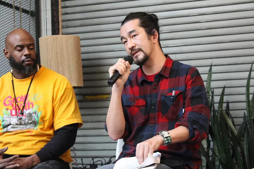 Bryan Kim of Decriminalize Nature Portland says Oregon's psilocybin therapy program is not inclusive. - CHRIS WALKER
