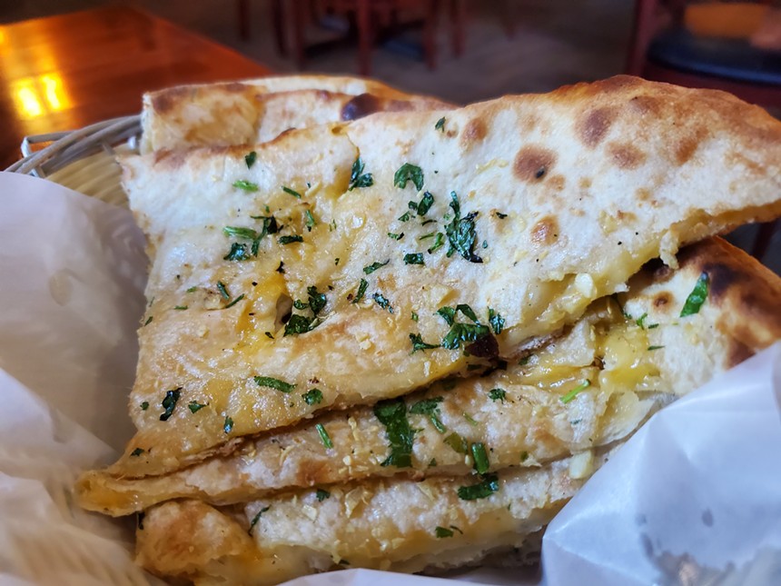 It's totally okay to order extra naan to take home. - MOLLY MARTIN