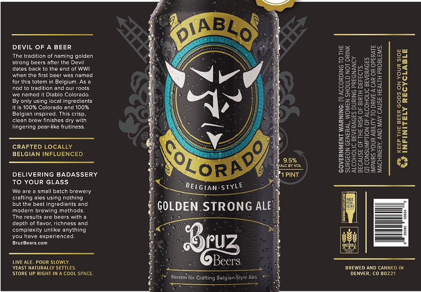 Bruz will introduce a new label for Diablo Colorado. - BRUZ BEERS
