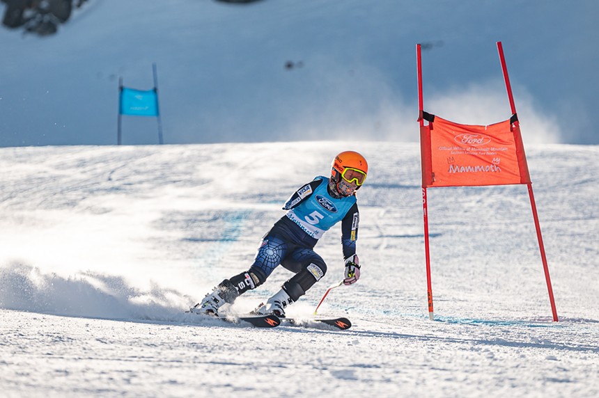 Allie Johnson will compete in every alpine skiing discipline in Beijing. - DISABLED SPORTS EASTERN SIERRA