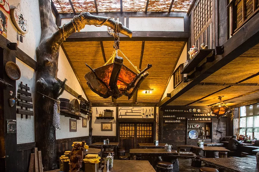 Domo is one of Denver's most stunningly appointed restaurants, with a Japanese country house motif. - DANIELLE LIRETTE