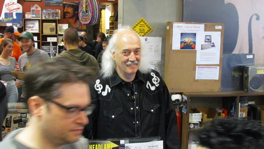 Paul Epstein at Twist & Shout during Record Store Day 2014. - TWISTANDSHOUT.COM