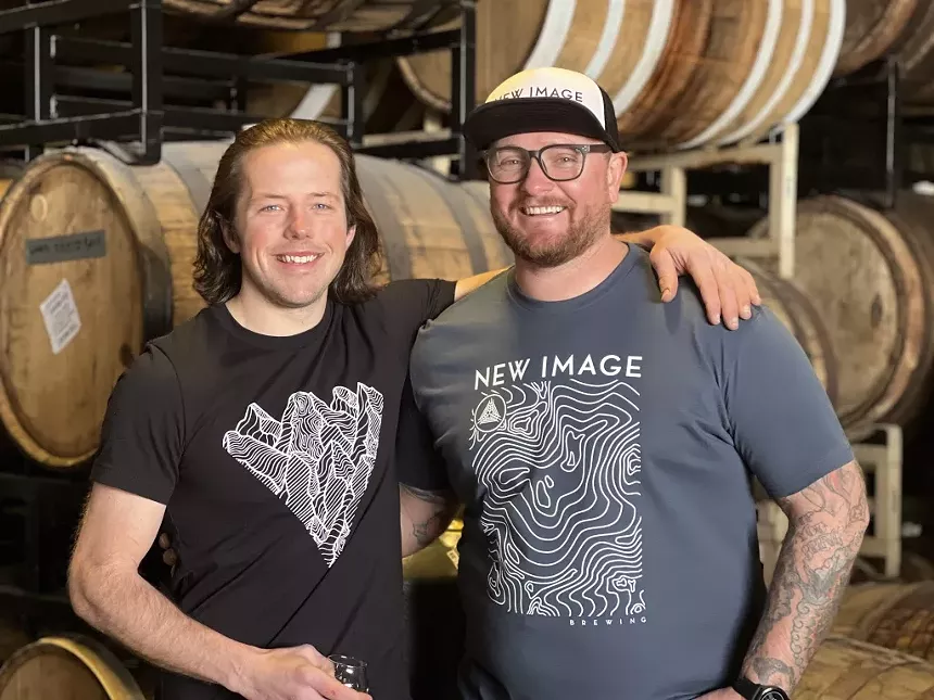 New Image founder Brandon Capps (left) and partner and operations director Gavin Estes. - SARAH COWELL