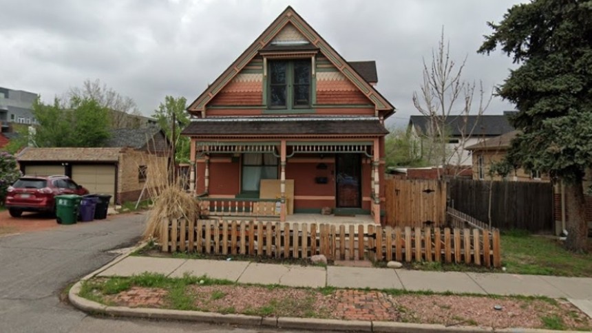 The house at 3720 Lowell Boulevard.  - GOOGLE MAPS