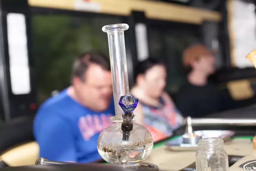 Mairjuana tour companies will allow you to take a mobile toke, too, if you sign up in time. - JACQUELINE COLLINS