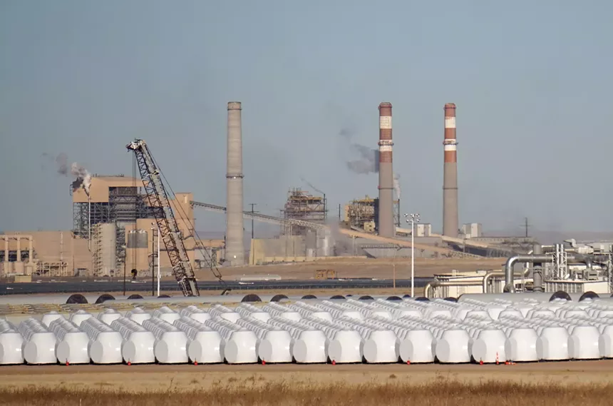 Jon Caldara says the Comanche Generating Station is one example of Xcel's greed. - MIKE LEWINSKI / FLICKR
