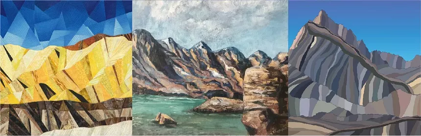 Vicki Conley, "Golden Canyon."
Alicia Thompson, "Sky Pond." Topher Straus, "Blue Colorado." - COURTESY OF LINCOLN CENTER