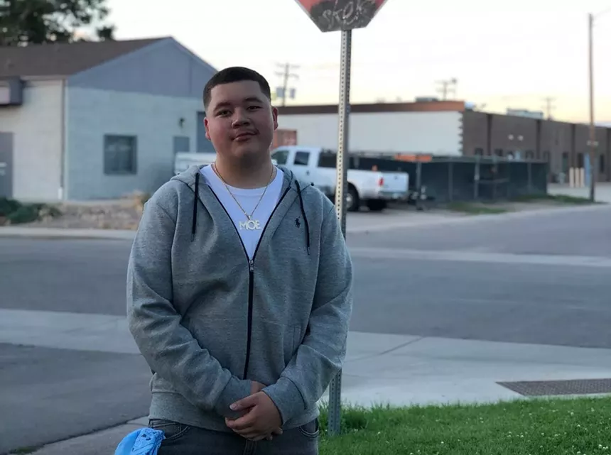 Rapper FBP Moe is currently on the run from the law. - PHIL BACA