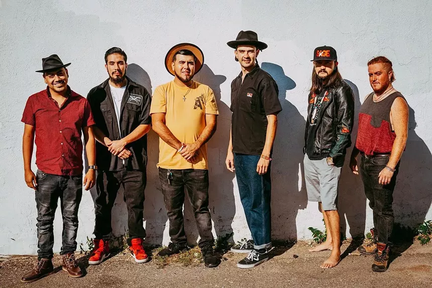 Los Mocochetes are all over town this week. - ANTHONY MAES