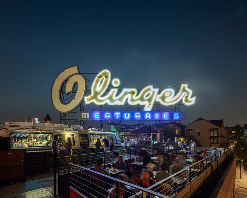 Linger's rooftop has long been a favorite, especially for brunch. - JAMES FLORIO